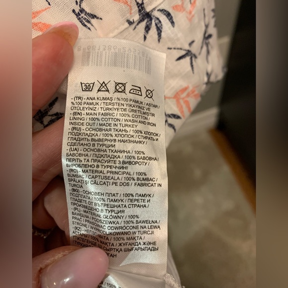 LC Waikiki Spaghetti Strap Button Down Summer Dress - Picture 9 of 12